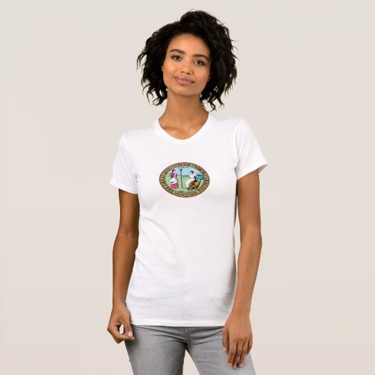 Nord-CarolinaStaats-Siegelamerika-Republiksymbol T-Shirt