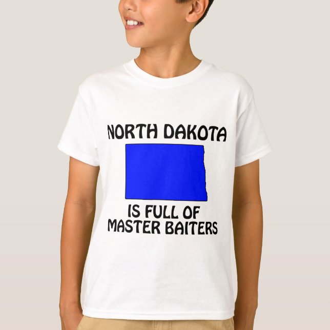Nord-Dakota - voller Master-Baiters T-Shirt (Vorderseite)
