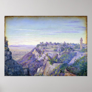 Nord - ein Gemälde der Festung Poster