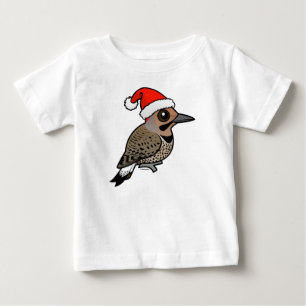 Nord-Flicker-Weihnachtsmann (gelb gekreuzt) Baby T-shirt