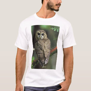 Nord-Gepunktet-Schüssel - Strix occidentalis caur T-Shirt