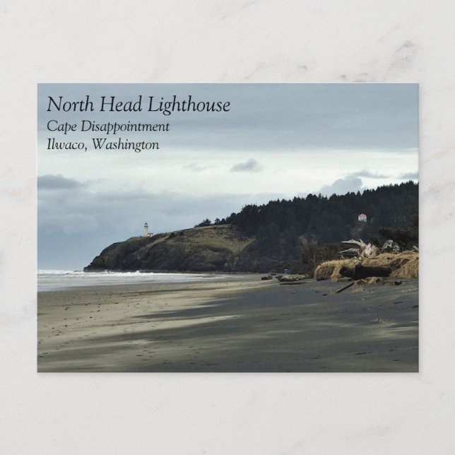 Nord Head Leuchtturm, Cape Enttäuschung, WA Postkarte (Vorderseite)