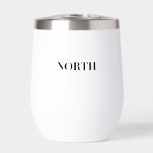 Nord | Klassisches zeitloses minimalistisches schw