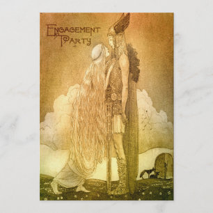 NORD Mythology Engagement Party Custom Einladung