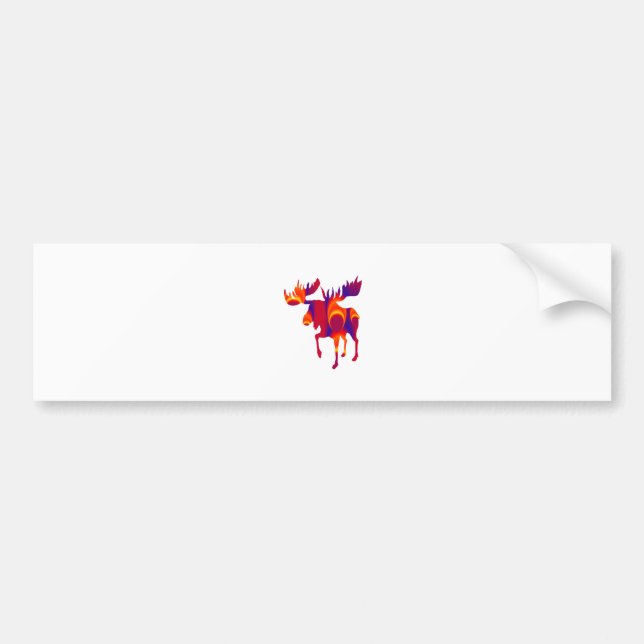 NORD NACH WESTEN AUTOAUFKLEBER (Vorne)