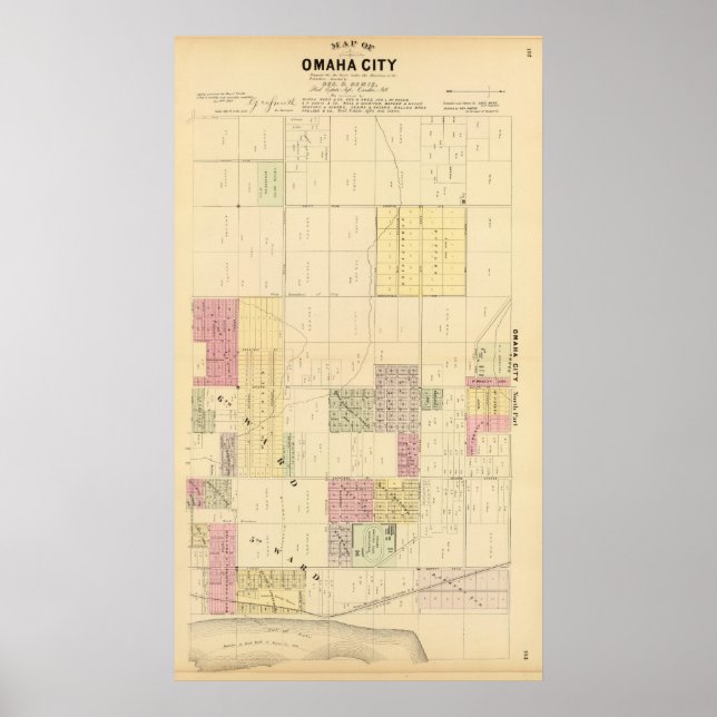 Nord-Omaha, Nebraska Poster (Vorne)