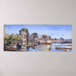 Nord - Palast von Padmini im Fort, Indien Poster