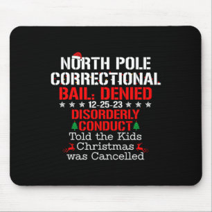 Nord-Poll-Korrektur ungeordnetes Verhalten Christm Mousepad