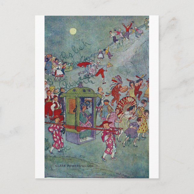 Nord-Südost-West Postkarte (Vorderseite)