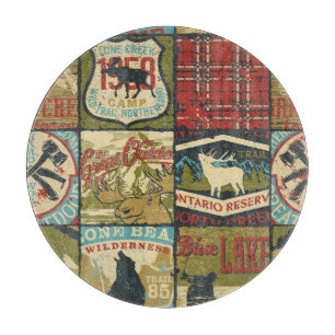 Nord-Territorien-Abenteuer: Symbolische Patchwork Schneidebrett