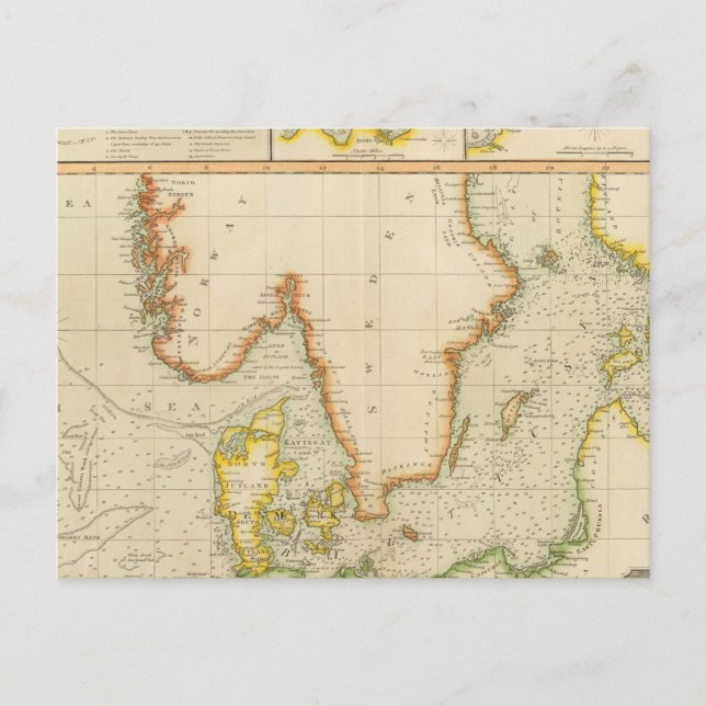 Nord- und Ostsee Postkarte (Vorderseite)