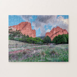 Nord und Süd Gateway Rocks Garten Gottes Puzzle