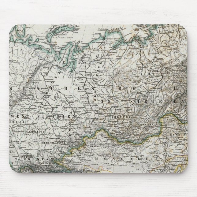Nord- und Zentralasien Mousepad (Vorne)