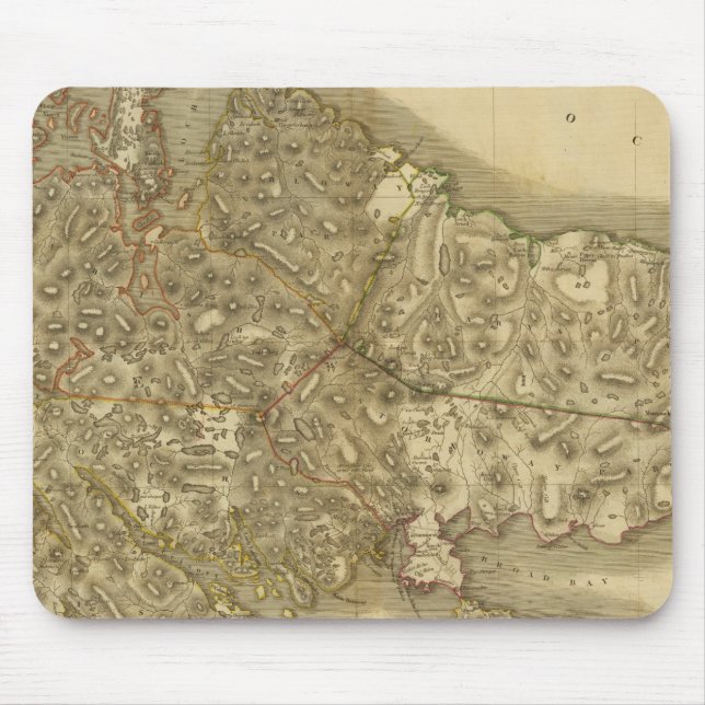 Nord-Western-Inseln Mousepad (Vorne)