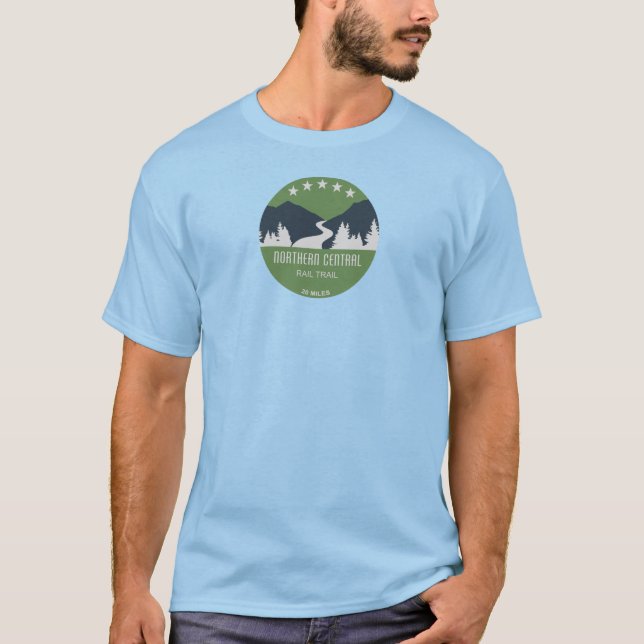 Nord-Zentral-Schienenweg T-Shirt (Vorderseite)