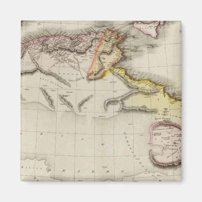 Nordafrika 2 magnet (Vorne)