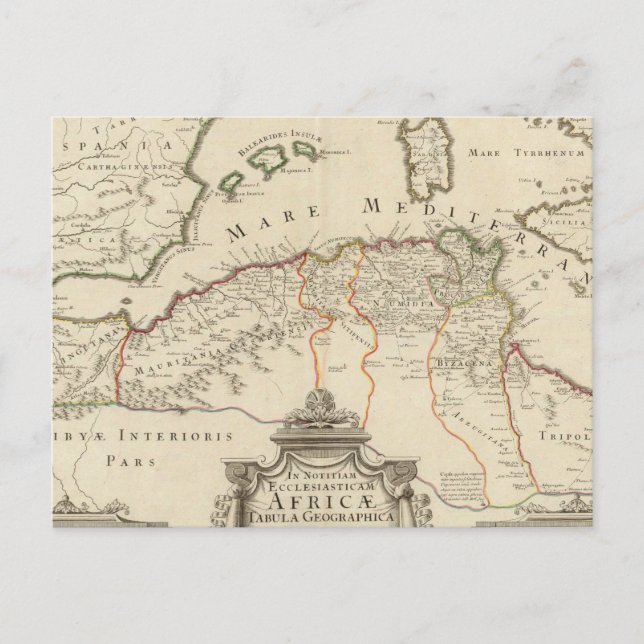 Nordafrika 3 postkarte (Vorderseite)