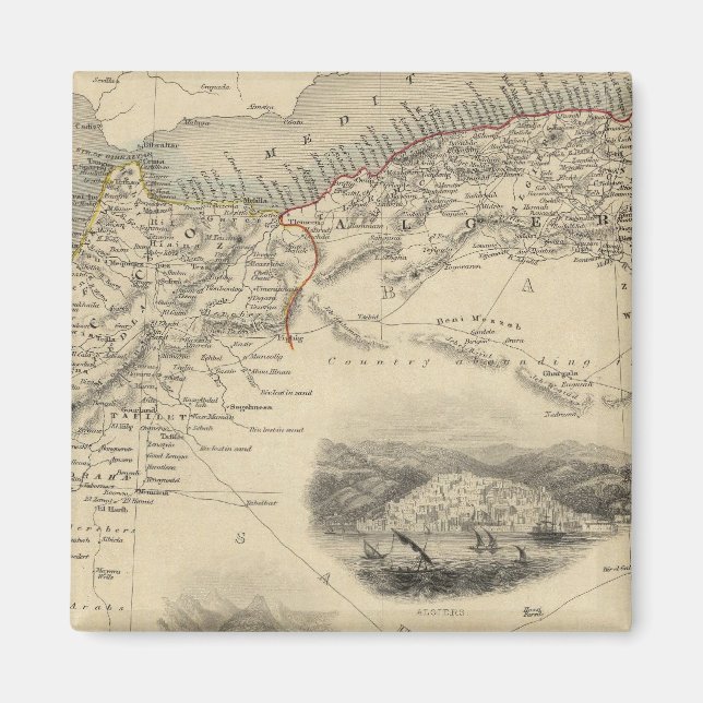 Nordafrika Magnet (Vorne)