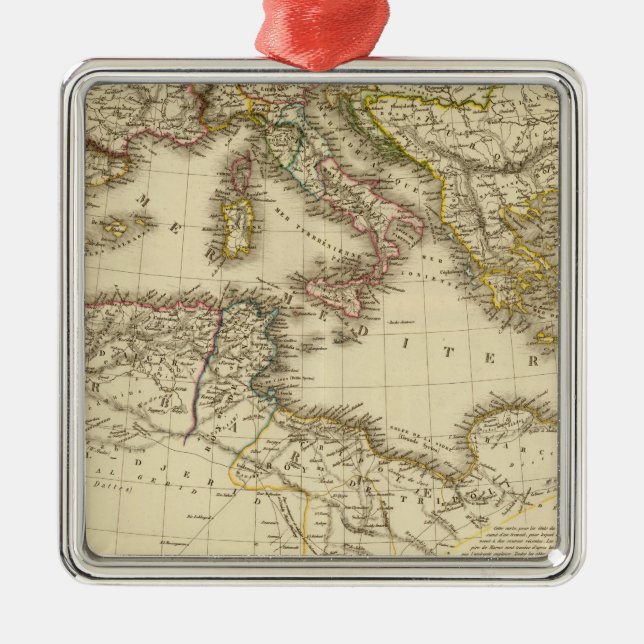 Nordafrika, Mittelmeer Ornament Aus Metall (Vorne)