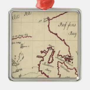 Nordamerika 17 silbernes ornament