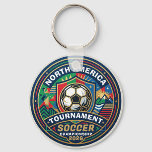 Nordamerika 2026 Fußballturnier Schlüsselanhänger
