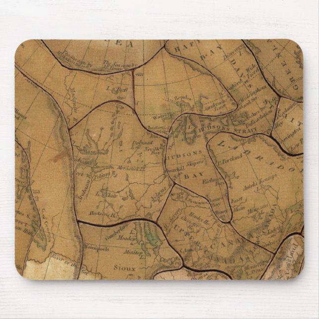 Nordamerika 29 mousepad (Vorne)