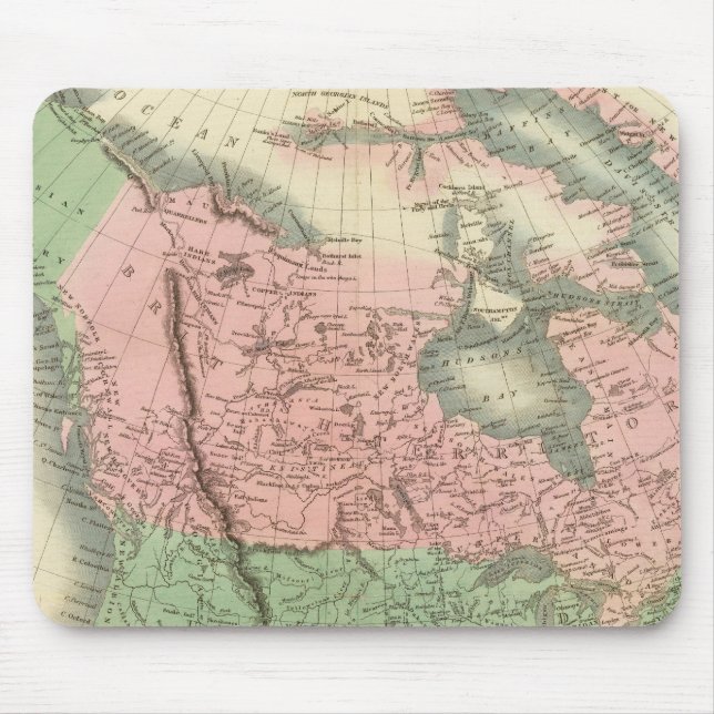 Nordamerika 2 mousepad (Vorne)