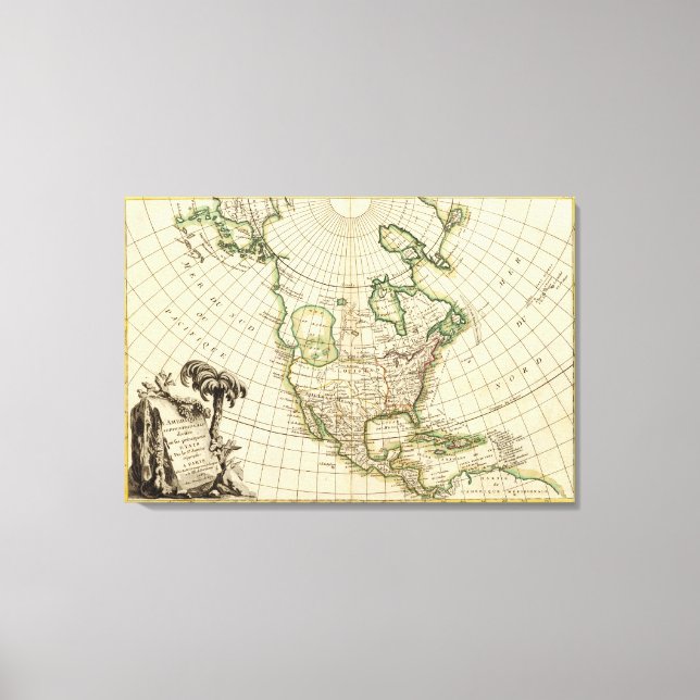 Nordamerika 32 leinwanddruck (Vorderseite)