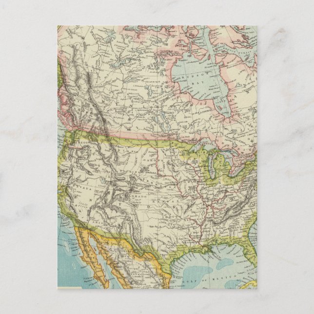 Nordamerika 34 postkarte (Vorderseite)