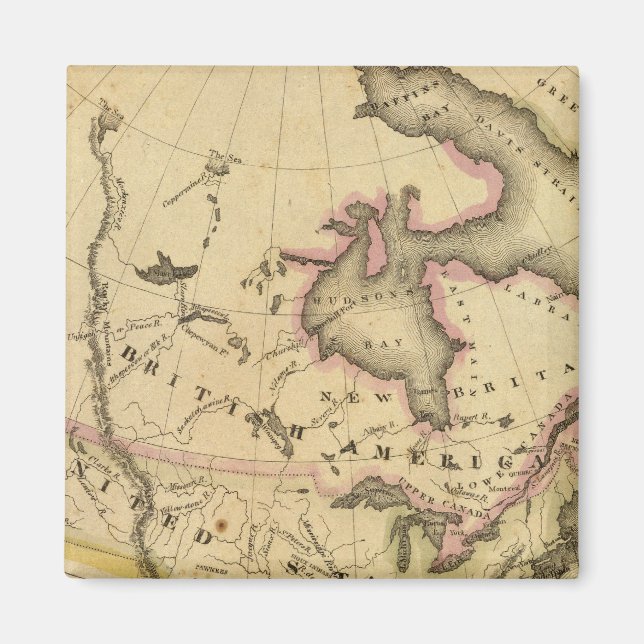 Nordamerika 37 magnet (Vorne)