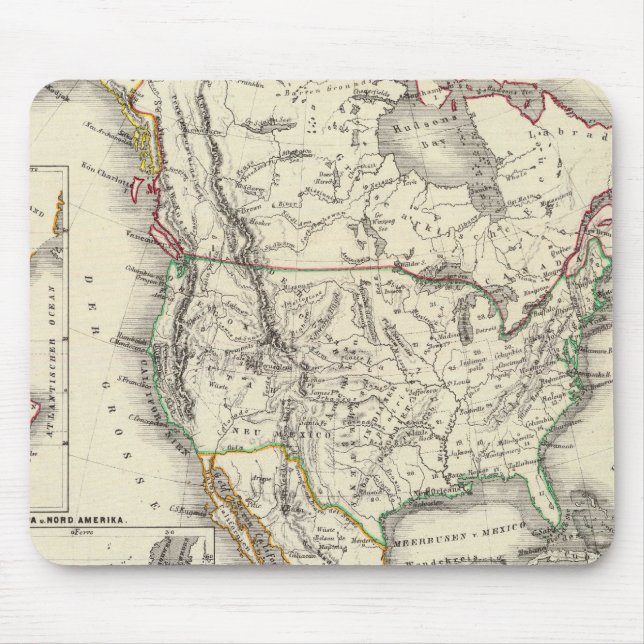 Nordamerika 41 mousepad (Vorne)