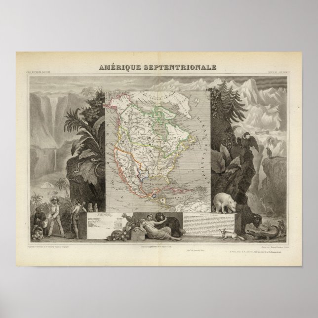 Nordamerika 46 poster (Vorne)