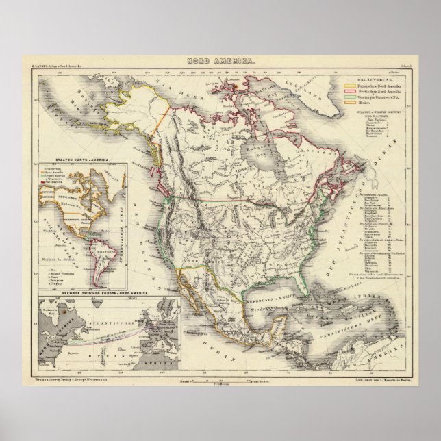 Nordamerika 48 poster (Vorne)