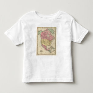 Nordamerika 8 kleinkind t-shirt
