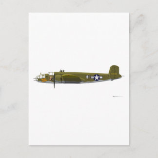 Nordamerika B-25J Mitchell Postkarte