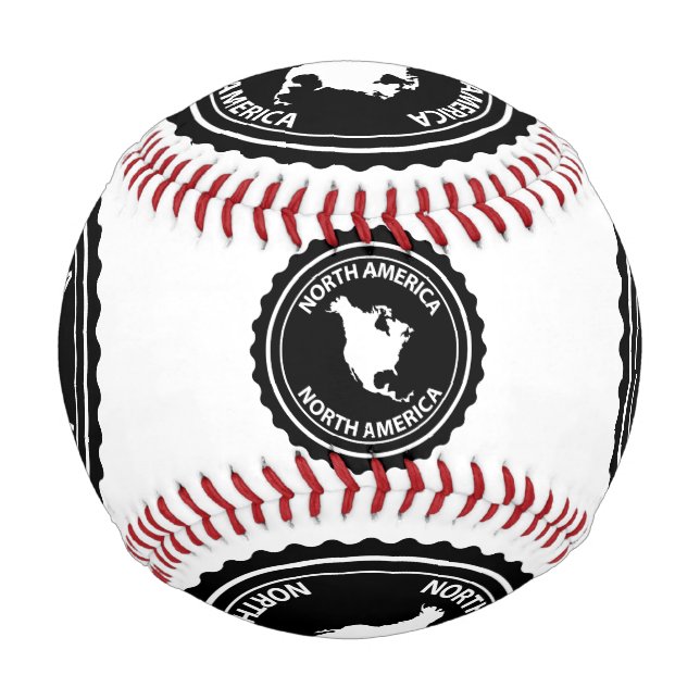 Nordamerika-Briefmarke Baseball (Vorderseite)