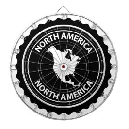 Nordamerika-Briefmarke Dartscheibe