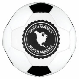 Nordamerika-Briefmarke Fußball