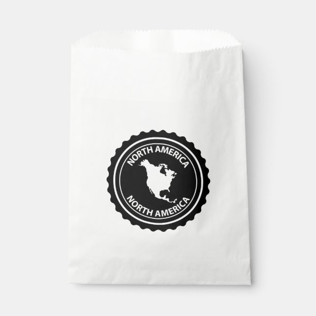 Nordamerika-Briefmarke Geschenktütchen (Vorderseite)