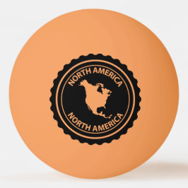 Nordamerika-Briefmarke Tischtennisball