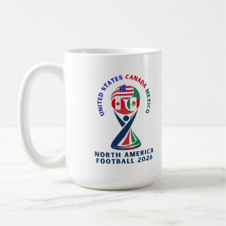 Nordamerika Fußball 2026 | USA Kanada Mexiko Kaffeetasse