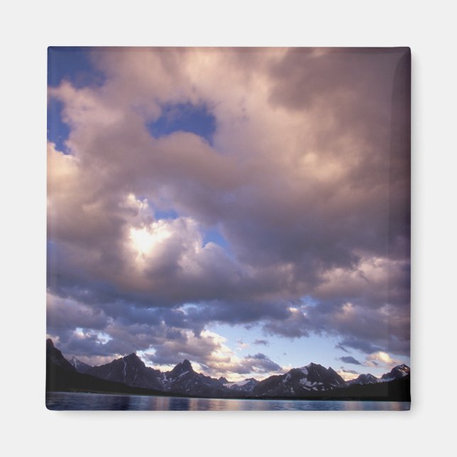 Nordamerika, Kanada, Alberta, Jasper 5 Magnet (Vorne)