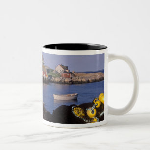 Nordamerika, Kanada, Nova Scotia, Peggy's Zweifarbige Tasse