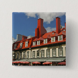 Nordamerika, Kanada, Quebec, Altstadt von Quebec. Button