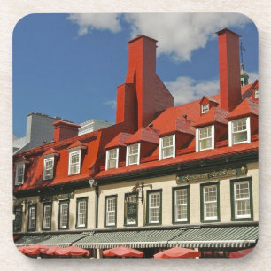 Nordamerika, Kanada, Quebec, Altstadt von Quebec. Getränkeuntersetzer