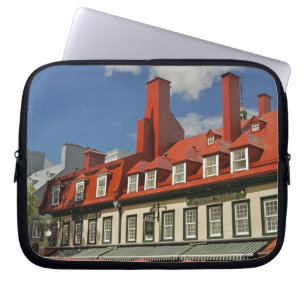 Nordamerika, Kanada, Quebec, Altstadt von Quebec. Laptopschutzhülle