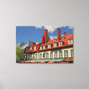 Nordamerika, Kanada, Quebec, Altstadt von Quebec. Leinwanddruck