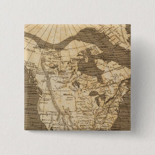 Nordamerika-Karte von Arrowsmith Button