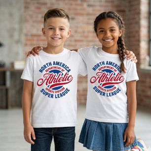 Nordamerika Leichtathletik-Abteilung T-Shirt