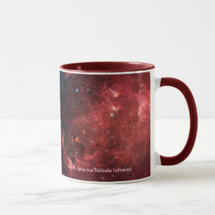 Nordamerika-Nebel Infrarot Tasse